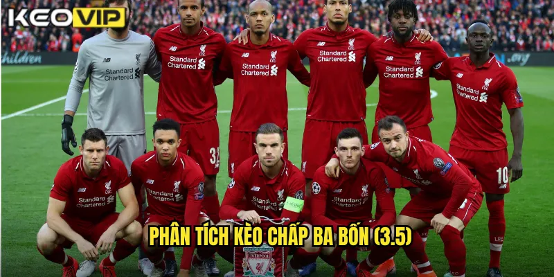Phân tích kèo chấp ba bốn (3.5)